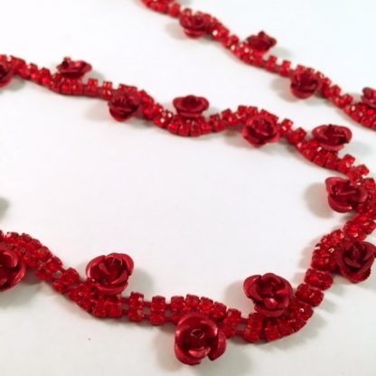 Deep Red Rose Chain-0